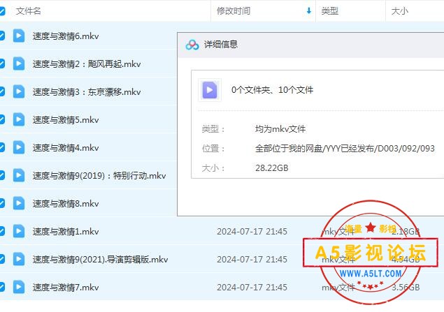 速度与激情